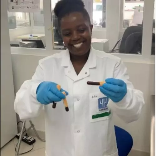 front immunol researcher in lab