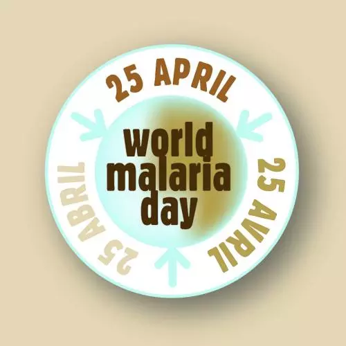 World Malaria Day 25 April 2025 logo