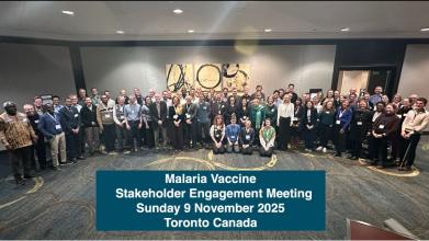malaria vaccine stakeholder engagement meeting toronto